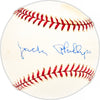 Jack Phillips Autographed Official AL Baseball New York Yankees, Detroit Tigers Beckett BAS QR #BM25659