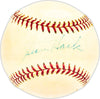 Stan Hack Autographed Official J. DeBeer & Son Baseball Chicago Cubs Beckett BAS QR #BM25672