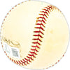 Stan Hack Autographed Official J. DeBeer & Son Baseball Chicago Cubs Beckett BAS QR #BM25672