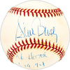 Steve Busby Autographed Official AL Baseball Kansas City Royals "No Hitter 6-19-74" Beckett BAS QR #BM25766