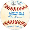 Steve Busby Autographed Official AL Baseball Kansas City Royals "No Hitter 6-19-74" Beckett BAS QR #BM25766