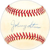 Johnny Sturm Autographed Official AL Baseball New York Yankees Beckett BAS QR #BM25812
