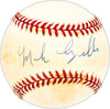 Mark Lemongello Autographed Official NL Baseball Astros, Blue Jays Beckett BAS QR #BM25817