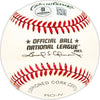 Al Epperly Autographed Official NL Baseball Brooklyn Dodgers "1950" Beckett BAS QR #BM25818
