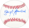 George Genovese Autographed Official MLB Baseball Washington Senators Beckett BAS QR #BM25835