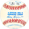 Jim Brosnan Autographed Official AL Baseball Cincinnati Reds, Chicago Cubs Beckett BAS QR #BM25843