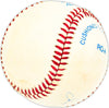 Jim Brosnan Autographed Official AL Baseball Cincinnati Reds, Chicago Cubs Beckett BAS QR #BM25843