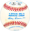John O'Donoghue Autographed Official AL Baseball Indians, Pilots Beckett BAS QR #BM25310