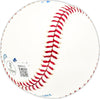 Pete Lovrich Autographed Official MLB Baseball KC A's Beckett BAS QR #BM25312