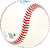 Chris Haughey Autographed Official NL Baseball Brooklyn Dodgers Beckett BAS QR #BM25313