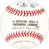 Sal Yvars Autographed Official NL Baseball New York Giants "51 Giants #7" Beckett BAS QR #BM25338