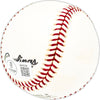 Sal Yvars Autographed Official NL Baseball New York Giants "51 Giants #7" Beckett BAS QR #BM25338