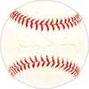 Mike Shannon Autographed Official Giles NL Baseball St. Louis Cardinals Vintage Signature Beckett BAS QR #BM25383