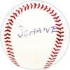 John Johnny Schaive Autographed Official Spalding Baseball Washington Senators Beckett BAS QR #BM25394
