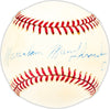 Marvelous Marv Throneberry Autographed Official AL Baseball New York Yankees, New York Mets Beckett BAS QR #BM25404