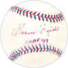 Herman Reich Autographed Official 1997 All Star Game Logo Baseball Chicago Cubs "Cubs '49" Beckett BAS QR #BM25405