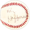 Ray Hoffman Autographed Official MLB Baseball Washington Senators Beckett BAS QR #BM25408