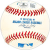 Ray Hoffman Autographed Official MLB Baseball Washington Senators Beckett BAS QR #BM25408