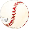 John McCall Autographed Official NL Baseball New York Giants "NY Giants 1954, 1955, 1956, 1957" Beckett BAS QR #BM25428