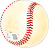 Solly Hemus Autographed Official Feeney NL Baseball St. Louis Cardinals "To Leo" Beckett BAS QR #BM25434