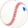 Larry Haney Autographed Official MLB Baseball Baltimore Orioles "66 WS Champs" Beckett BAS QR #BM25444