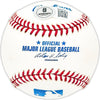 Bob Lipski Autographed Official MLB Baseball Cleveland Indians Beckett BAS QR #BM25026