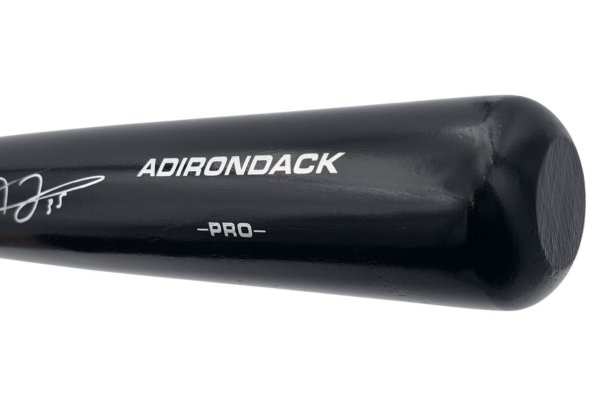Frank Thomas Autographed Black Rawlings Adirondack Baseball Bat Chicago White Sox Beckett BAS Witness Stock #239728