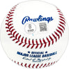 Luis Robert Jr. Autographed Official MLB Baseball Chicago White Sox Beckett BAS Witness Stock #227328