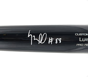 Luis Robert Jr. Autographed Black & Gray Victus Player Model Baseball Bat Chicago White Sox Beckett BAS Witness Stock #227298