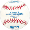Les Layton Autographed Official MLB Baseball New York Giants SKU #227337