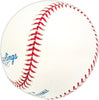 Les Layton Autographed Official MLB Baseball New York Giants SKU #227337