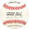 Mandy Romero Autographed Official NL Baseball Boston Red Sox, Colorado Rockies SKU #227395