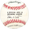 Johnny Ruffin Autographed Official NL Baseball Cincinnati Reds SKU #227487