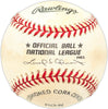 George Spencer Autographed Official NL Baseball New York Giants SKU #227564