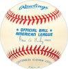Joe Astroth Autographed Official AL Baseball Philadelphia A's SKU #227566