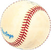 Skip Lockwood Autographed Official AL Baseball Milwaukee Brewers, New York Mets SKU #227603