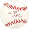 Calvin Murray Autographed Official MLB Baseball San Francisco Giants, Chicago Cubs SKU #227650