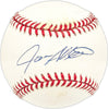 Jose Alberro Autographed Official AL Baseball Texas Rangers SKU #227746