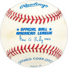Jose Alberro Autographed Official AL Baseball Texas Rangers SKU #227746