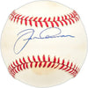 Les Norman Autographed Official AL Baseball Kansas City Royals SKU #227795