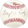 Barney McCosky Autographed Official League Baseball Detroit Tigers JSA #B88707