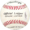 Barney McCosky Autographed Official League Baseball Detroit Tigers JSA #B88707