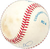 Mike Woodard Autographed Official AL Baseball San Francisco Giants SKU #227863