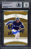 Ichiro Suzuki Autographed 2001 Donruss Classics Rookie Card #146 Seattle Mariners Auto Grade Gem Mint 10 "01 ROY/MVP" #141/585 Beckett BAS #15497793