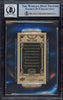 Mike Tyson Autographed 2015 Upper Deck Goodwin Champions Mini Card #123 Auto Grade Gem Mint 10 Beckett BAS #15498030