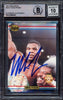 Mike Tyson Autographed 1991 Players International Ringlords Sample Card Auto Grade Gem Mint 10 Beckett BAS #15498048