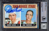 Johnny Bench Autographed 1968 Topps Rookie Card #247A Cincinnati Reds Auto Grade Gem Mint 10 Beckett BAS #14867886