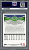 Russell Wilson Autographed 2012 Topps Chrome Rookie Card #40 Seattle Seahawks PSA 8 Auto Grade Mint 9 PSA/DNA #50466531