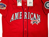 Seattle Mariners Ken Griffey Jr. Autographed Red Authentic Mitchell & Ness 1997 All Star Game Jersey Size XL Jackie Robinson Patch Beckett BAS Witness Stock #212470