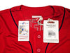 Seattle Mariners Ken Griffey Jr. Autographed Red Authentic Mitchell & Ness 1997 All Star Game Jersey Size XL Jackie Robinson Patch Beckett BAS Witness Stock #212470